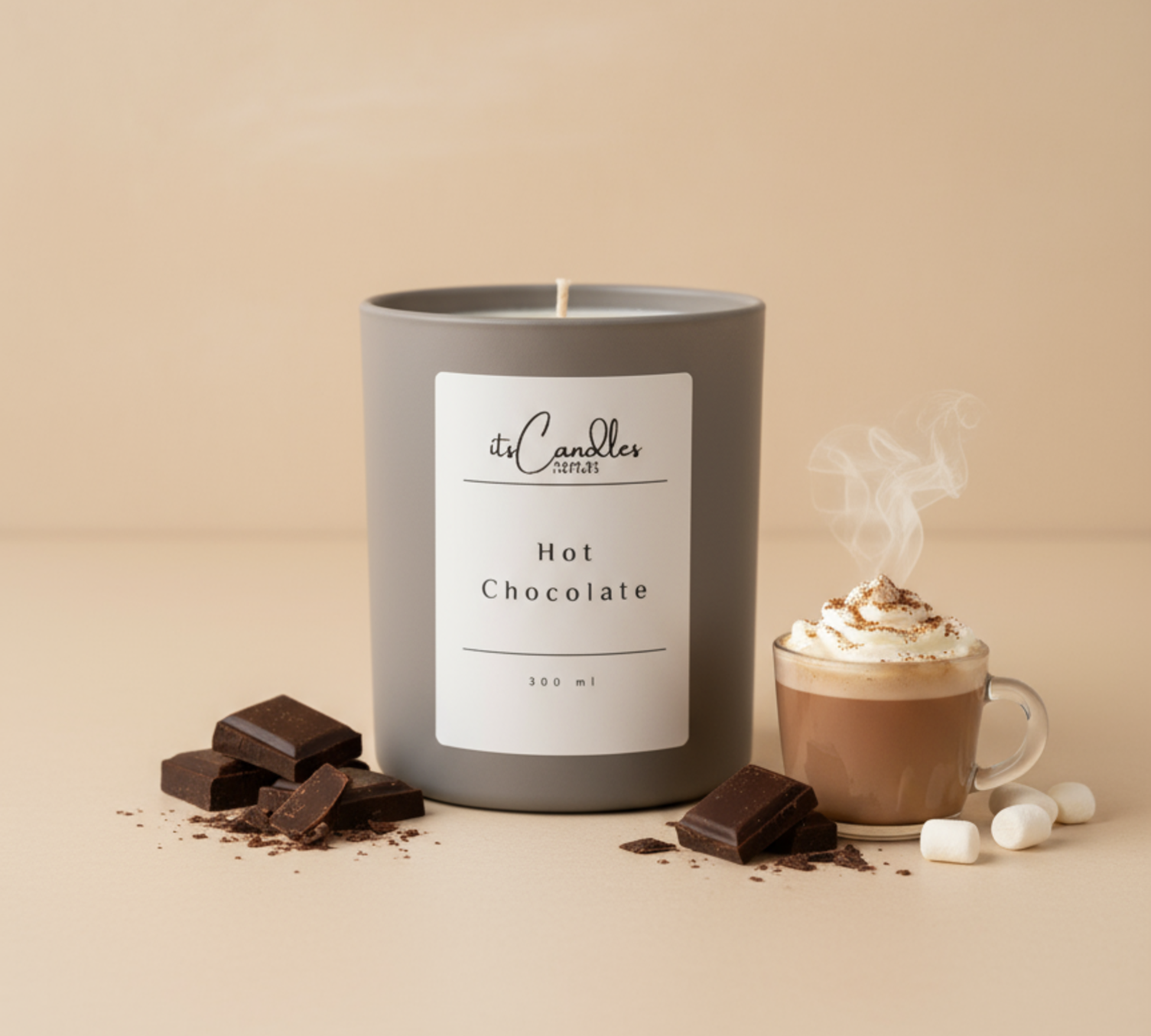 itsCandles sojová svíčka Hot Chocolate