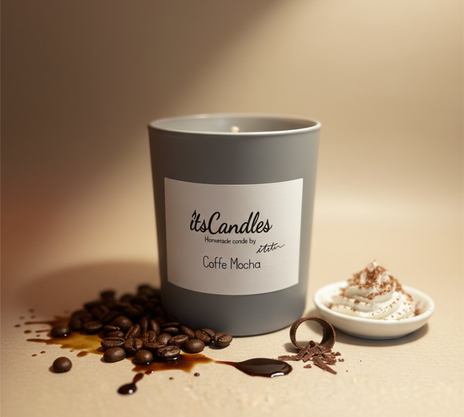 itsCandles sojová svíčka Coffe Mocha